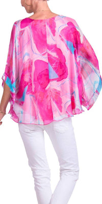 Gigi Moda - Coletta Abstract Silk Top