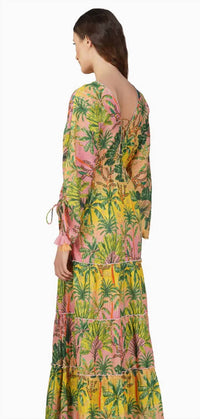 America & Beyond - Endless Summer Printed Maxi Dress