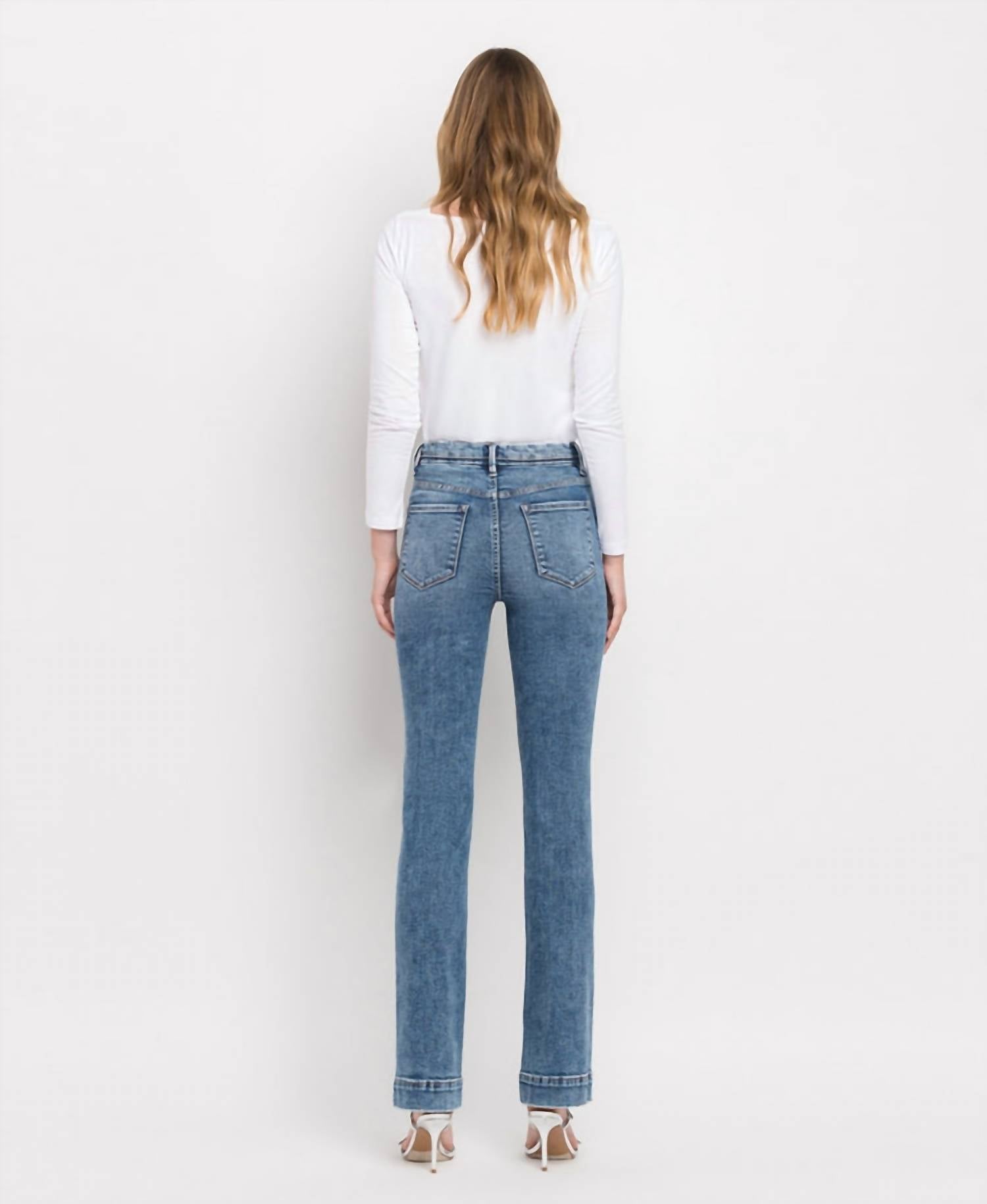 Vervet By Flying Monkey - Tummy Control High Rise Bootcut Jeans