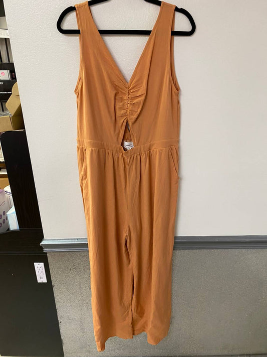 Heyson - Soft Sleeveless Wide-leg Jumpsuit