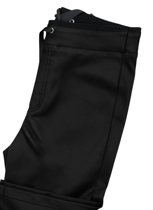 Bianco - Women's Flat Front Coated Pants