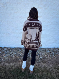 Very J - Canyon Button-down Front Cardigan