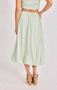 Sadie & Sage - See Me Bubble Midi Skirt