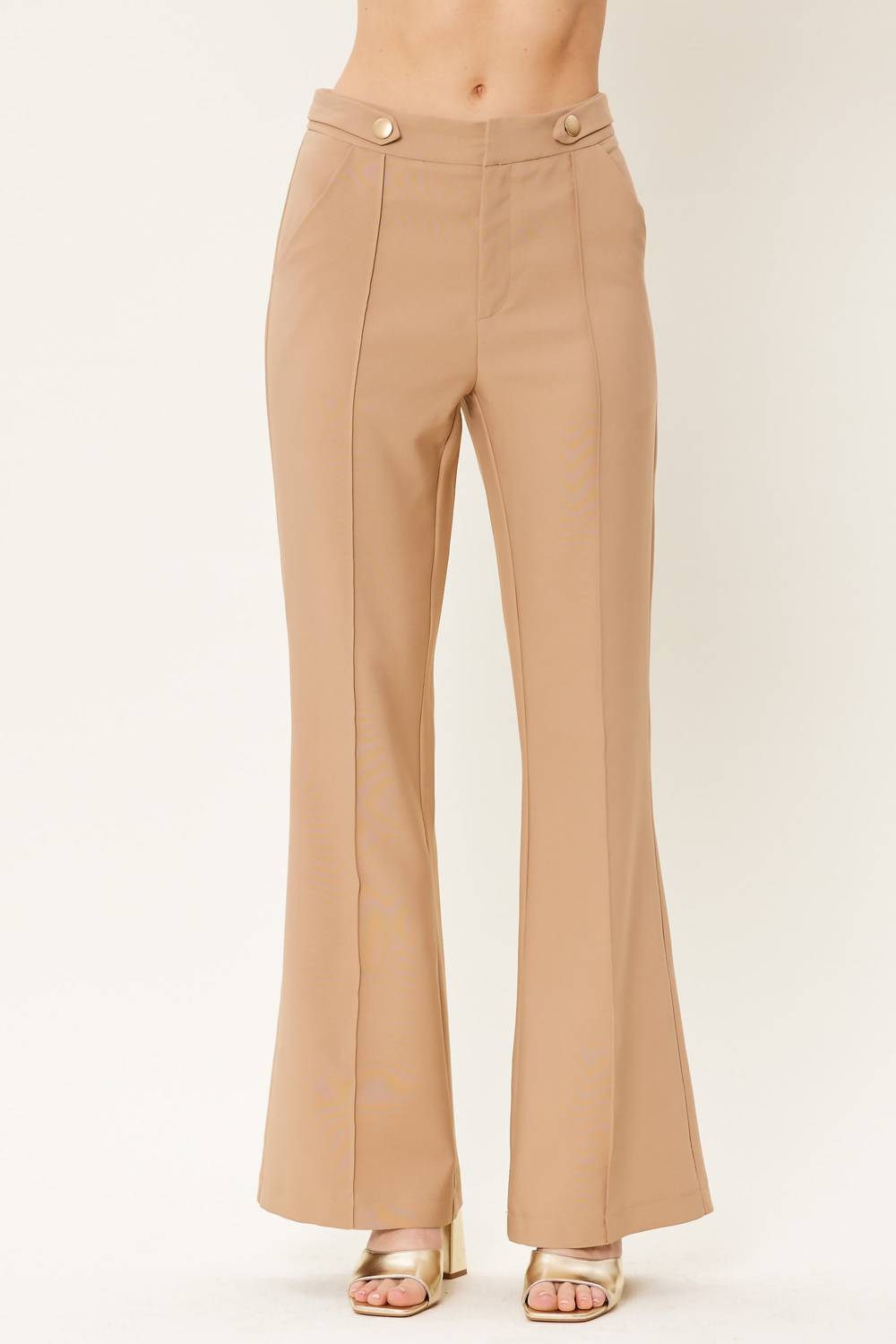 Idem Ditto Sandi Pant in beige - women's pants