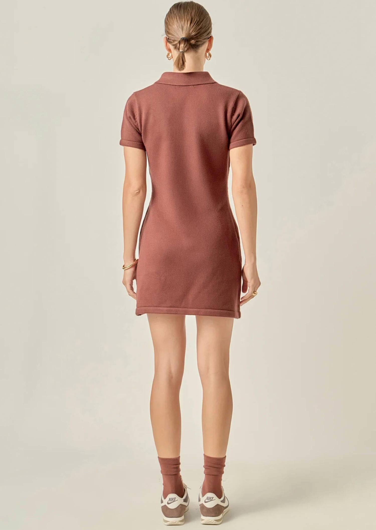 English Factory - Argyle Mini Dress