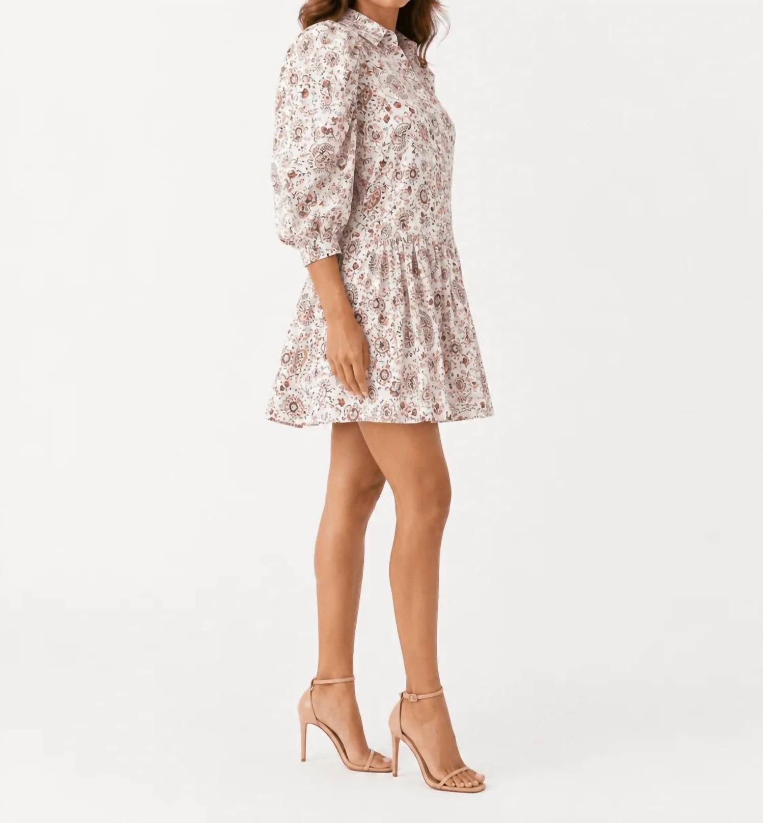 Pinch - Provence Paisley Mini Dress