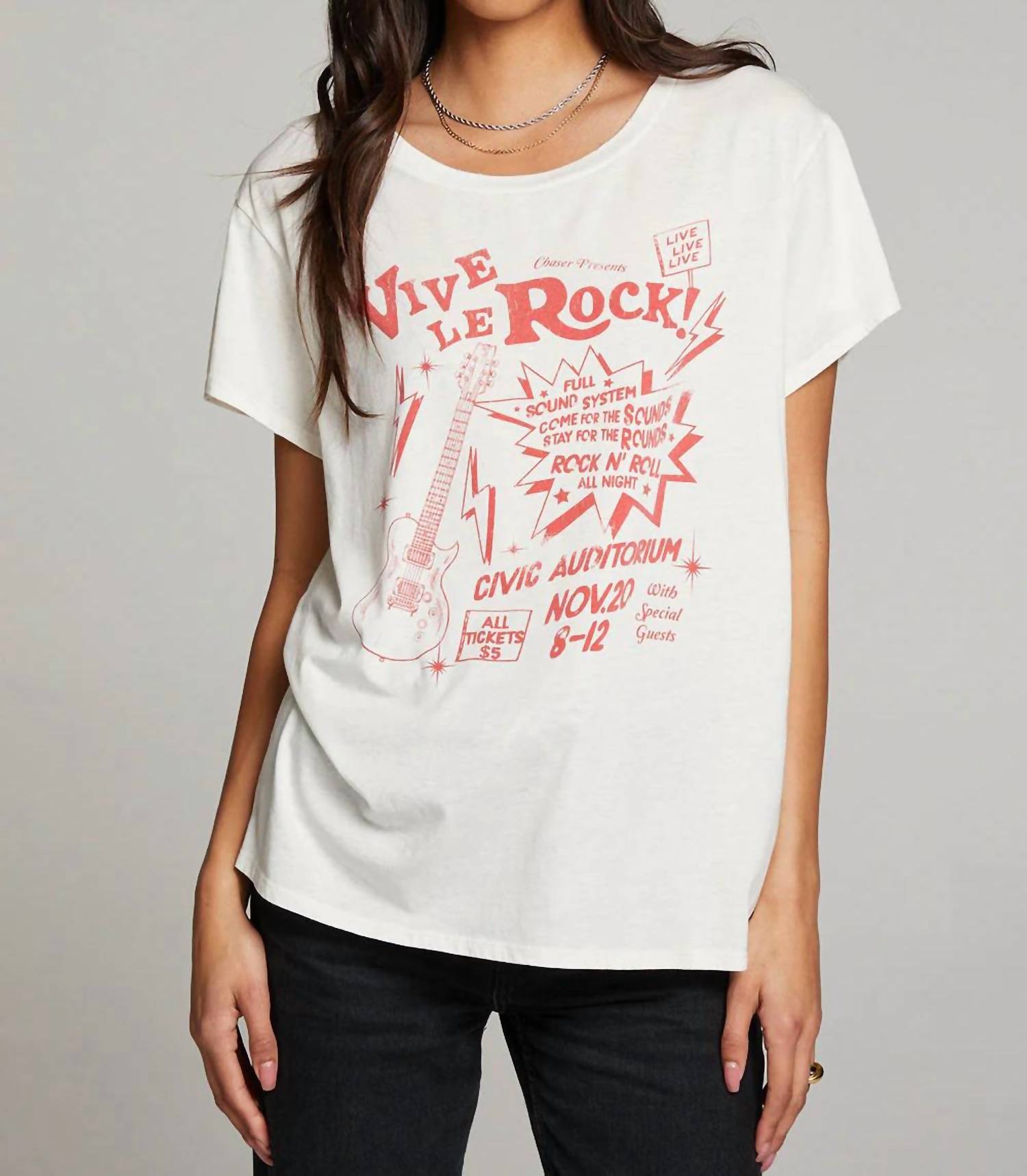 Chaser - Vive Le Rock Short Sleeve Tee
