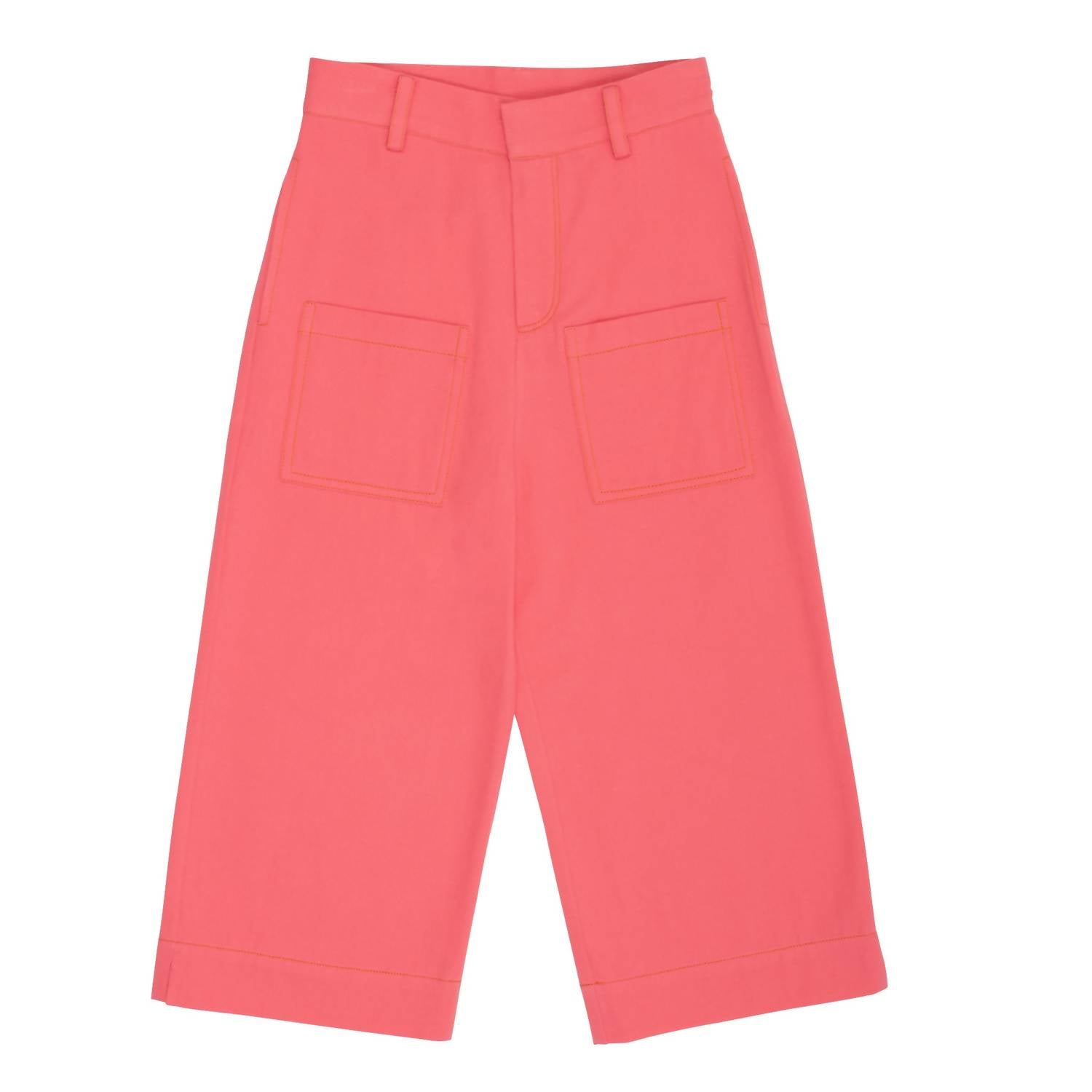 Wynken - Contrast Stitch Corda Pants