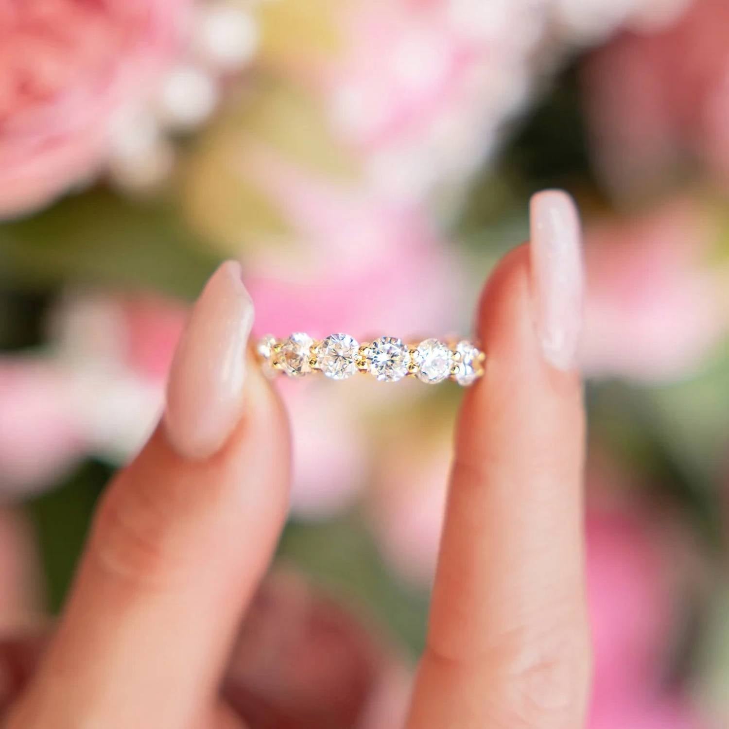Starlette - Women's Evelyn Eternity Ring