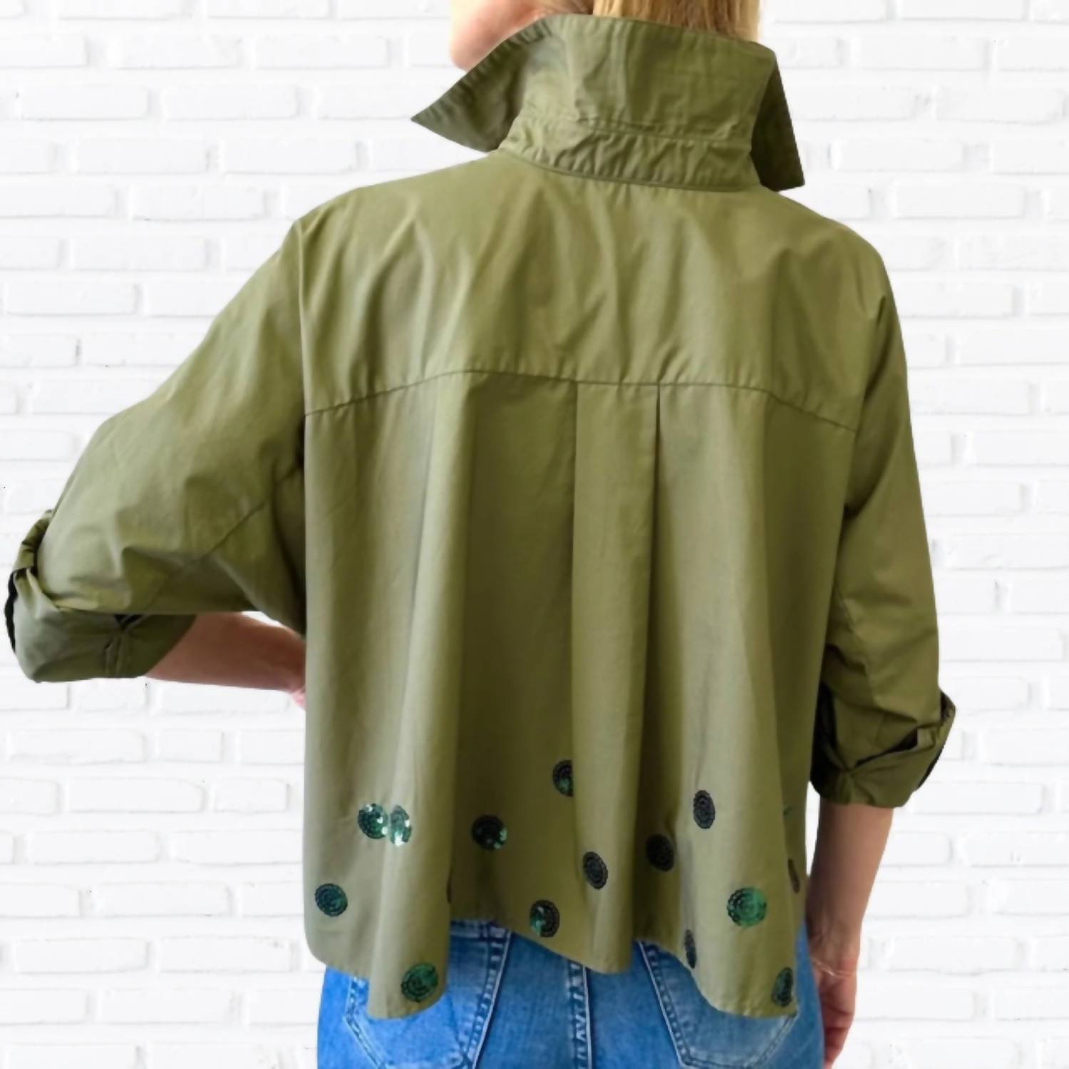 Caryn Lawn - Abby Swing Sequin Top