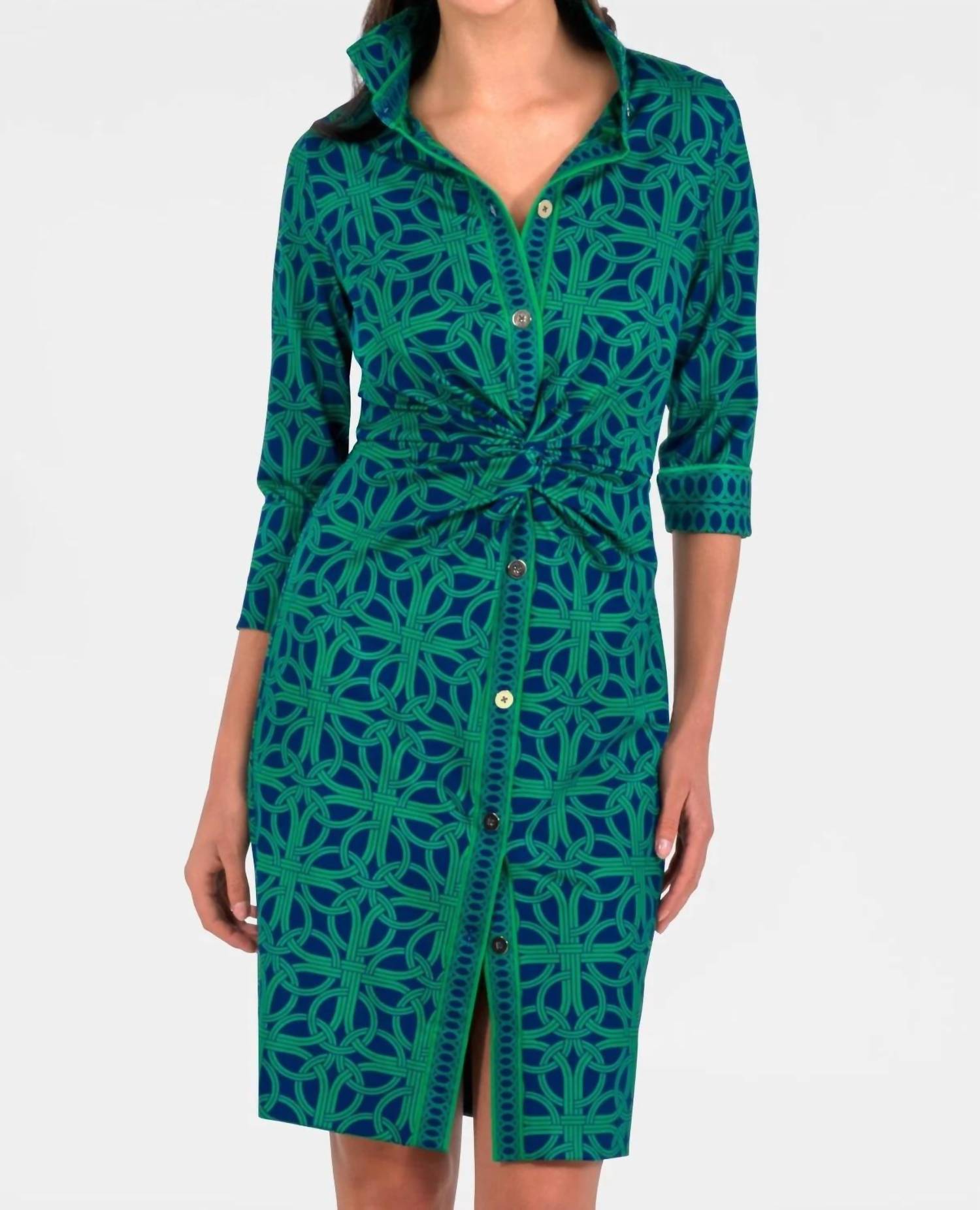 Gretchen Scott - Twist and Shout Ring Toss Dress