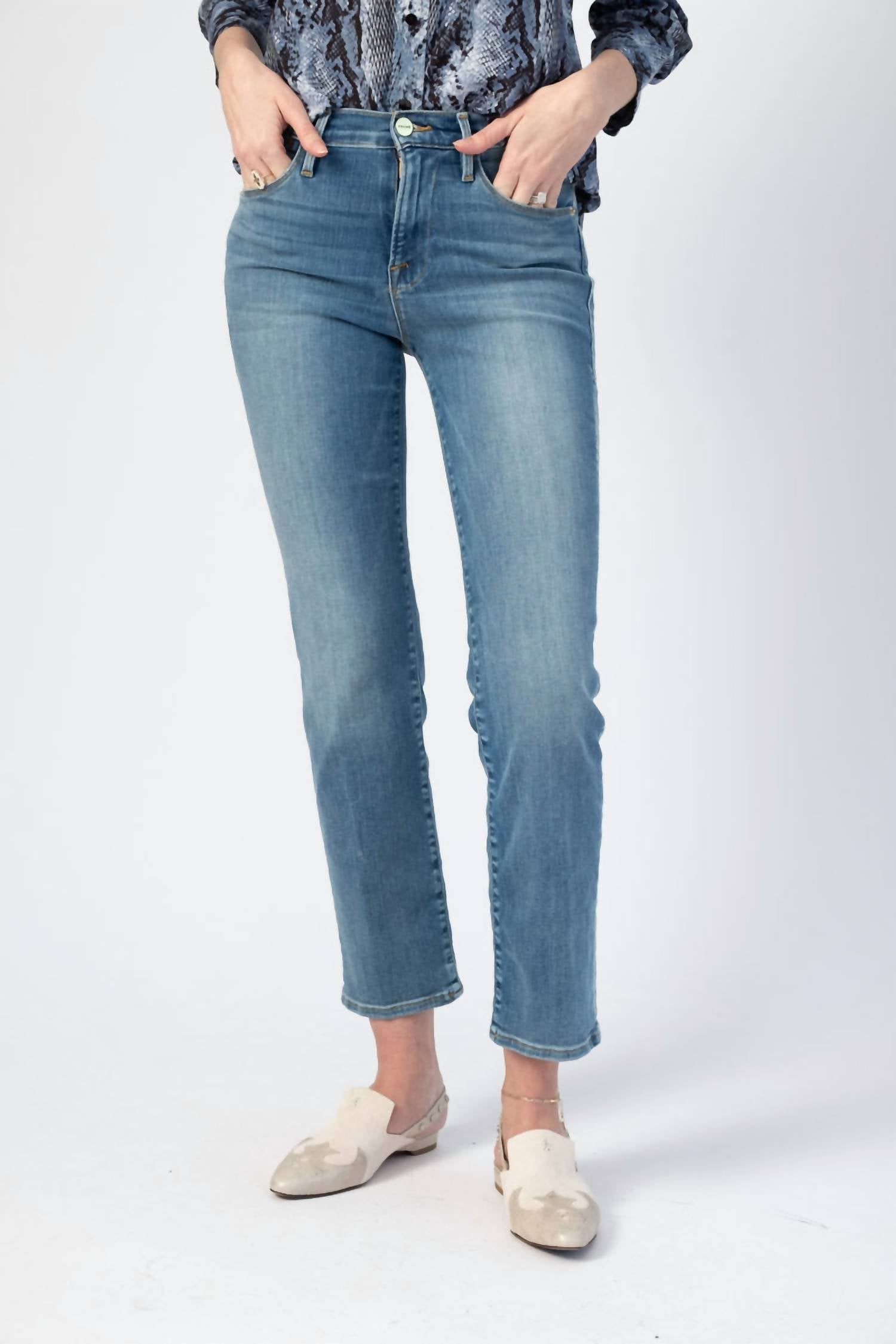 Frame - Le High Straight Jean