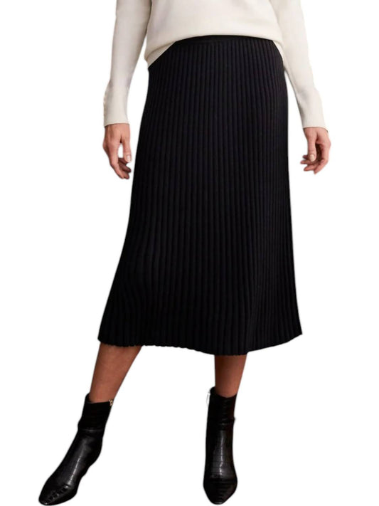 Tribal - RIB KNIT MIDI SKIRT