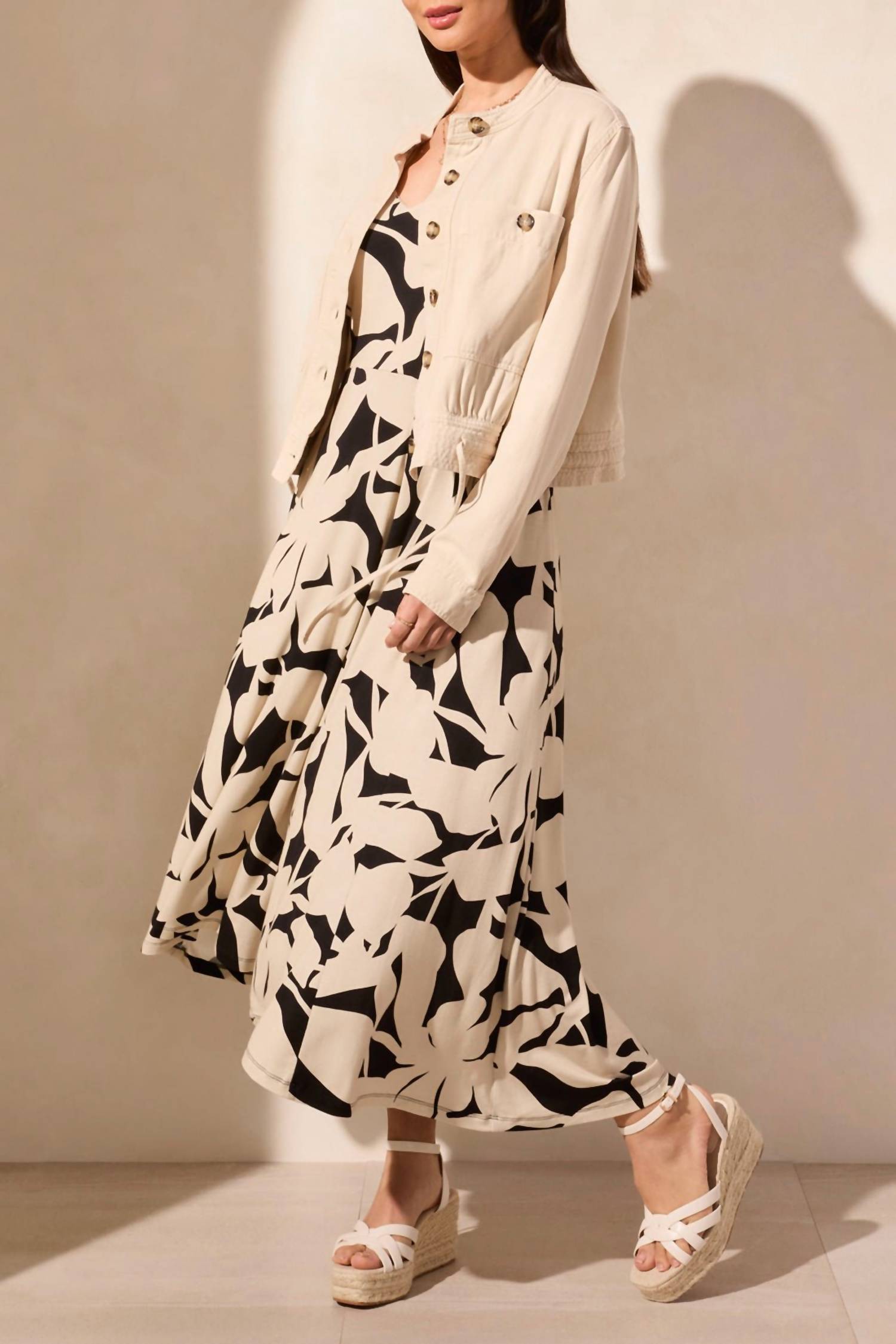 Tribal - Button-front Jacket