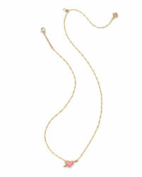 Kendra Scott - Women's Ari Heart Arrow Short Pendant Necklace