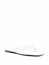 Toteme - Women's Croco-embossed Flip Flops