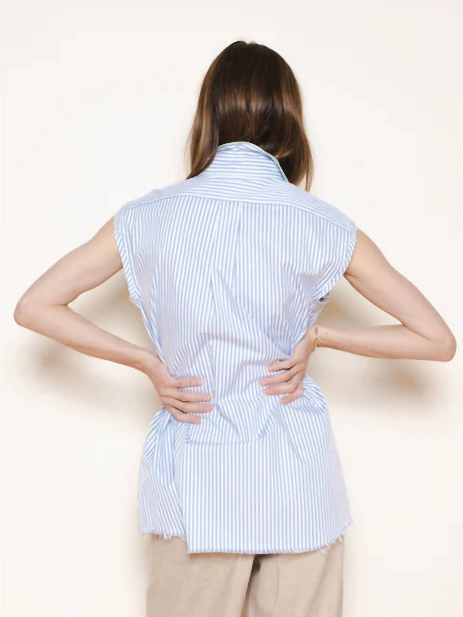 Raquel Allegra - Gardener Stripe Shirt