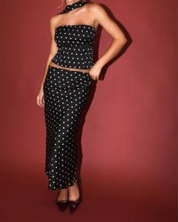 Le Lis - Dreamy Dot Corset Top