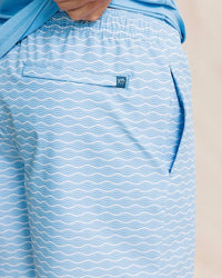 Southern Tide - Men's Ocean Echo Maritime Swim Trunk
