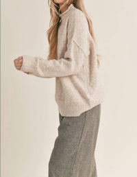 Sage The Label - Monica Mock Neck Sweater
