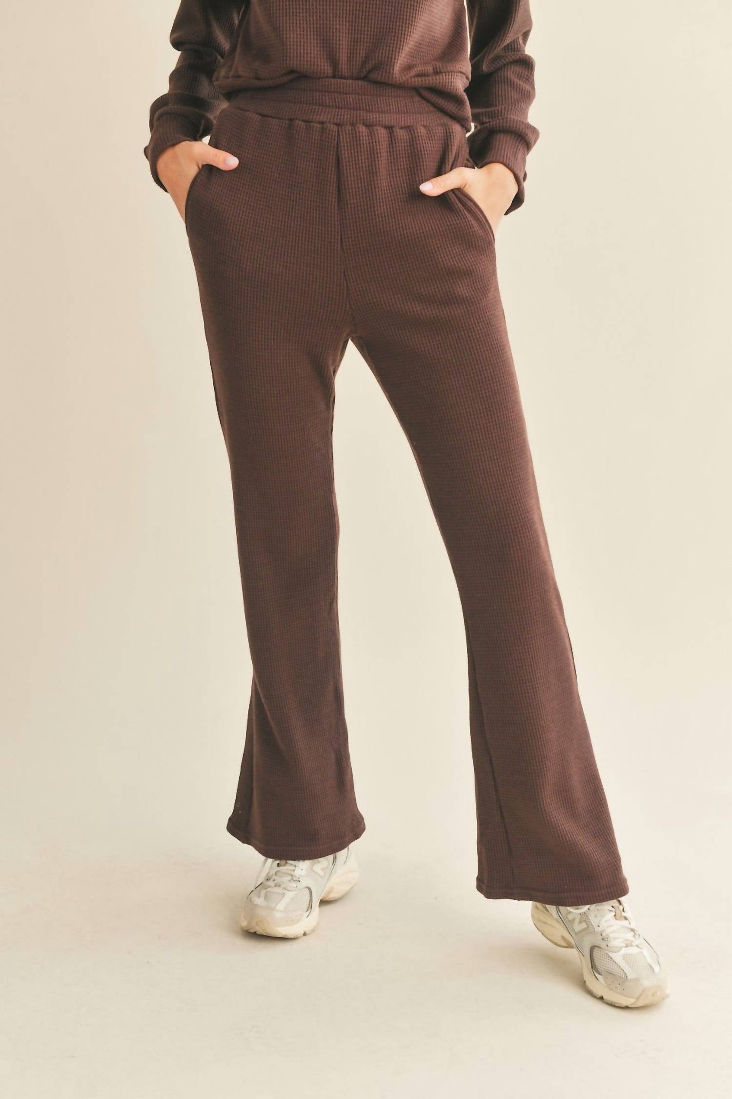 Kimberly C - Waffle Knit Lounge Pants