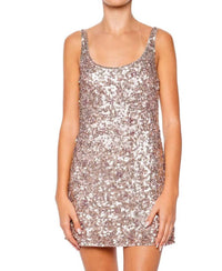 Loveshackfancy - Dorrina Crystal Sequin Mini Dress