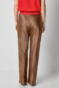Lilla P - Satin Clean Front Pant