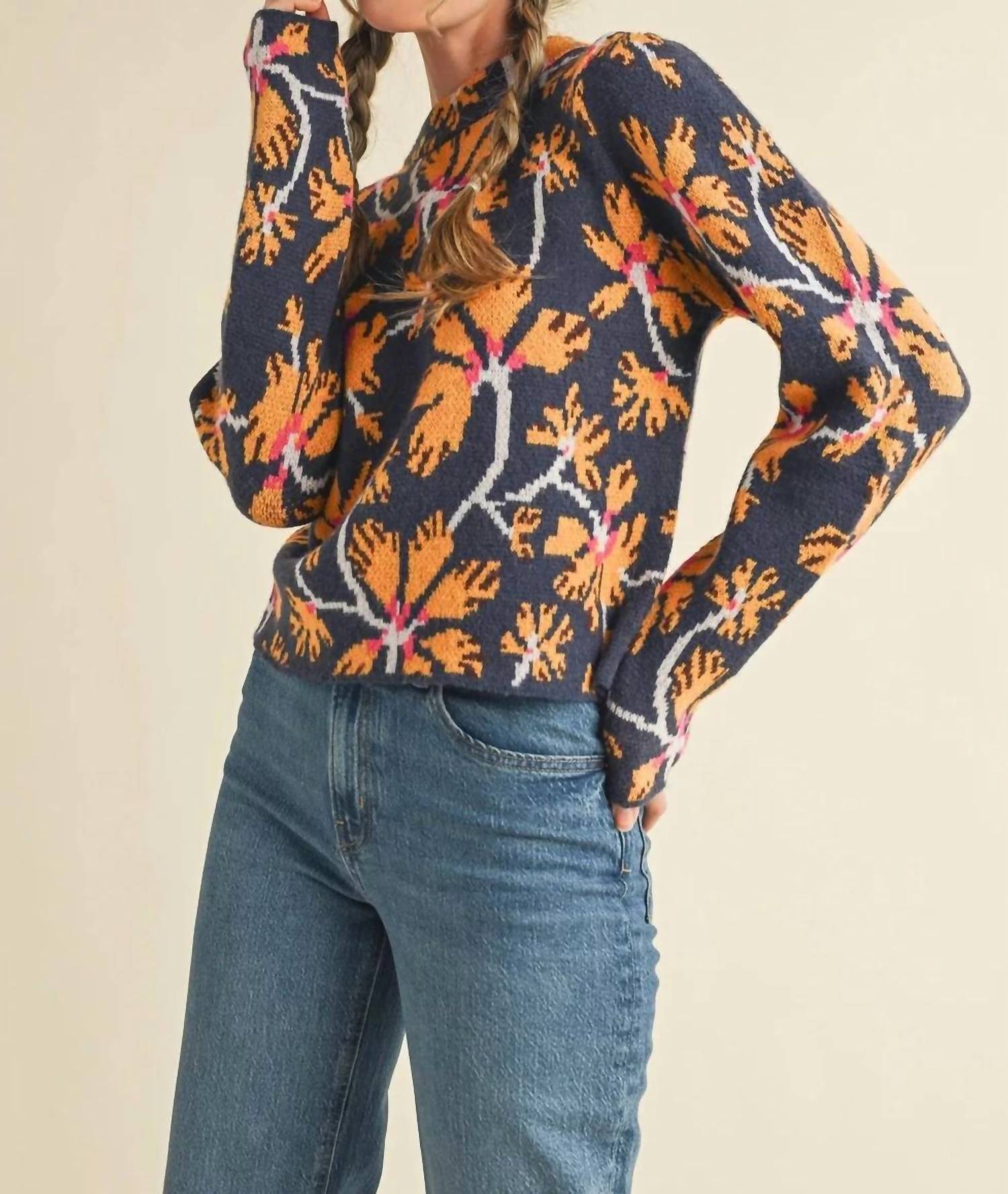 &Merci - Wild Bloom Sweater