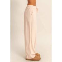 Double Zero - High Waist Wide Leg Lounge Pants
