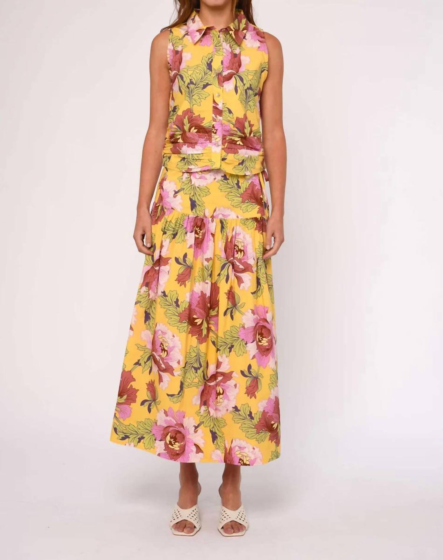Love The Label - Sylvan Button Front Tank Top