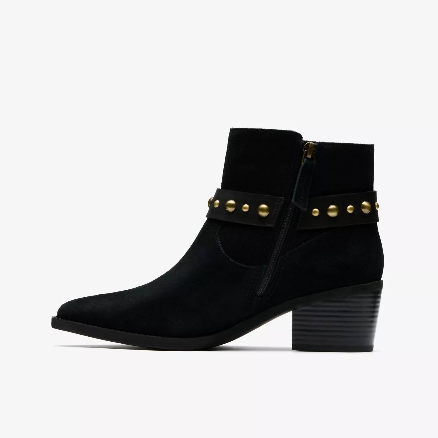 Clarks - Women's Morzine Buckle Suede Boots