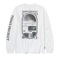 Parks Project Unisex Dark Sky Scale Long Sleeve Tee in marshmallow - women's long sleeve top - view 5
