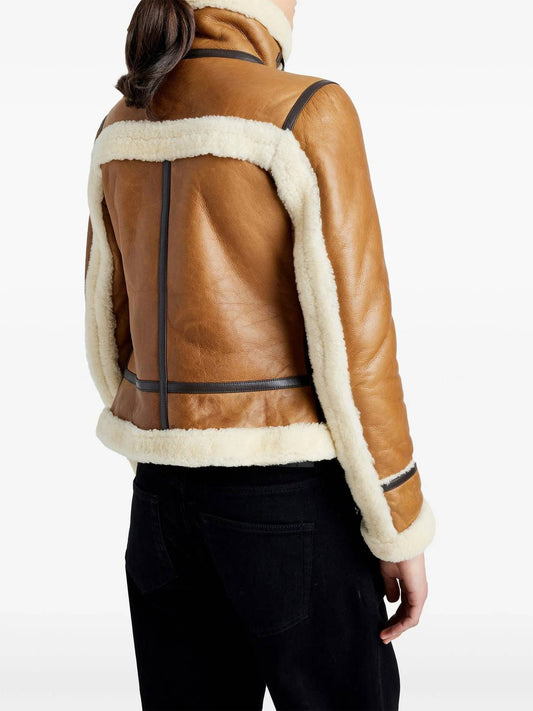 Proenza Schouler - Arlo Jacket In Leather Back Shearling