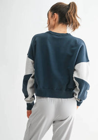 Mono B - Color Block Sweatshirt