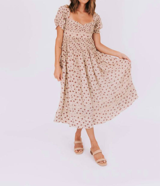 Free People - Juniper Ditsy Floral Midi Dress