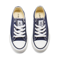Victoria - Boy's Tribu Canvas Low Top Lace-up Sneakers