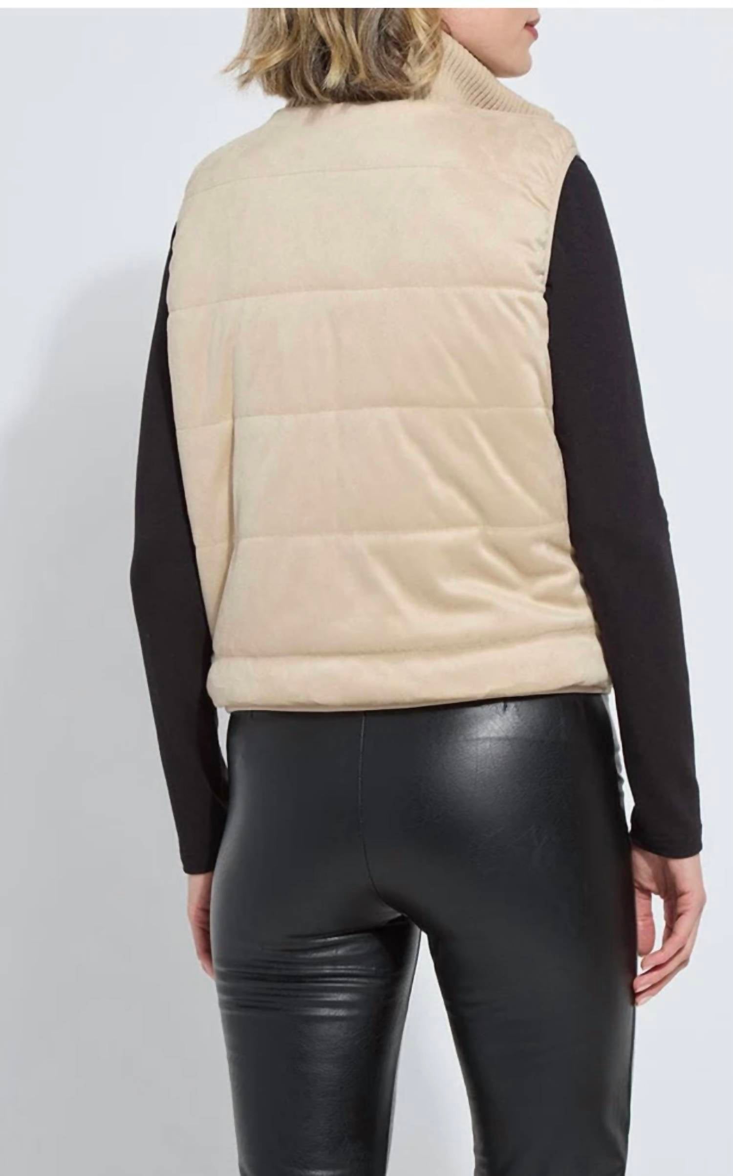 Lysse - Petra Reversible Puffer Sweater Vest