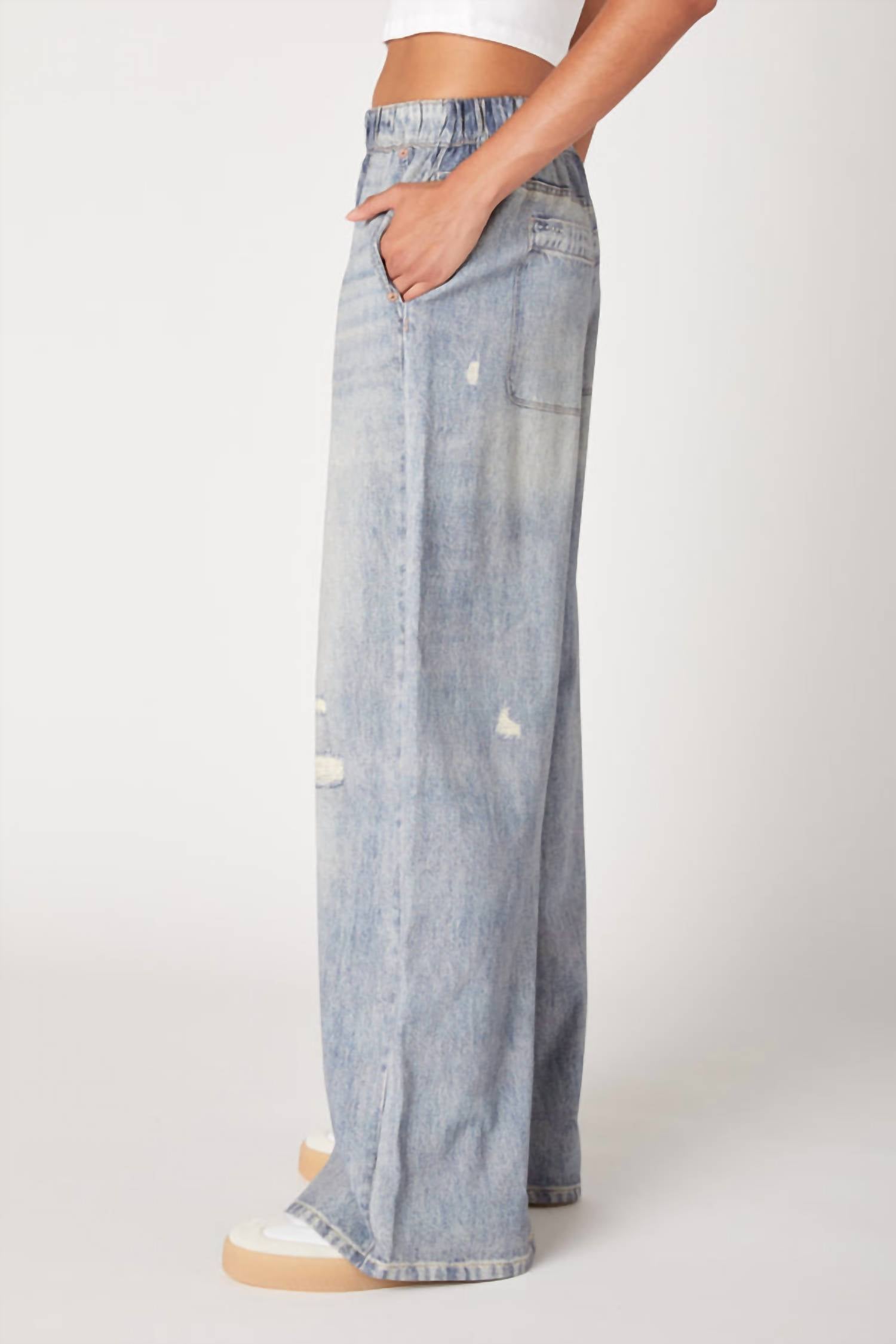 Blanknyc - Low Rise Sweatpants Jean