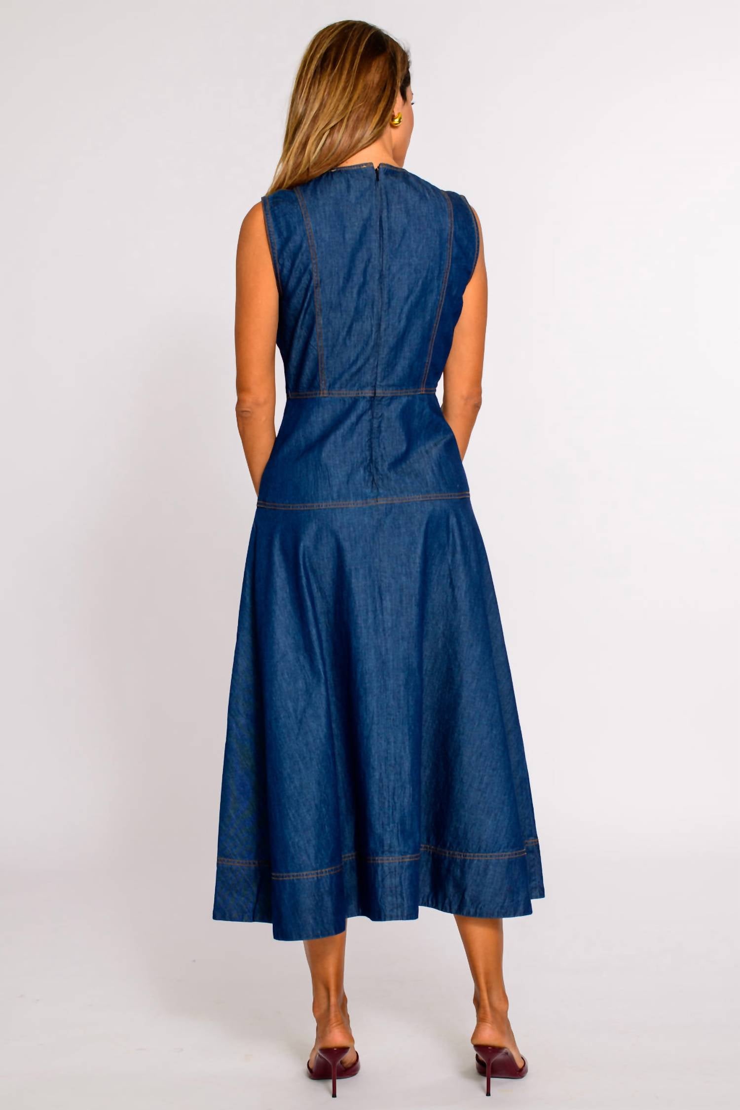 Elizabeth James The Label - Claire Midi Dress