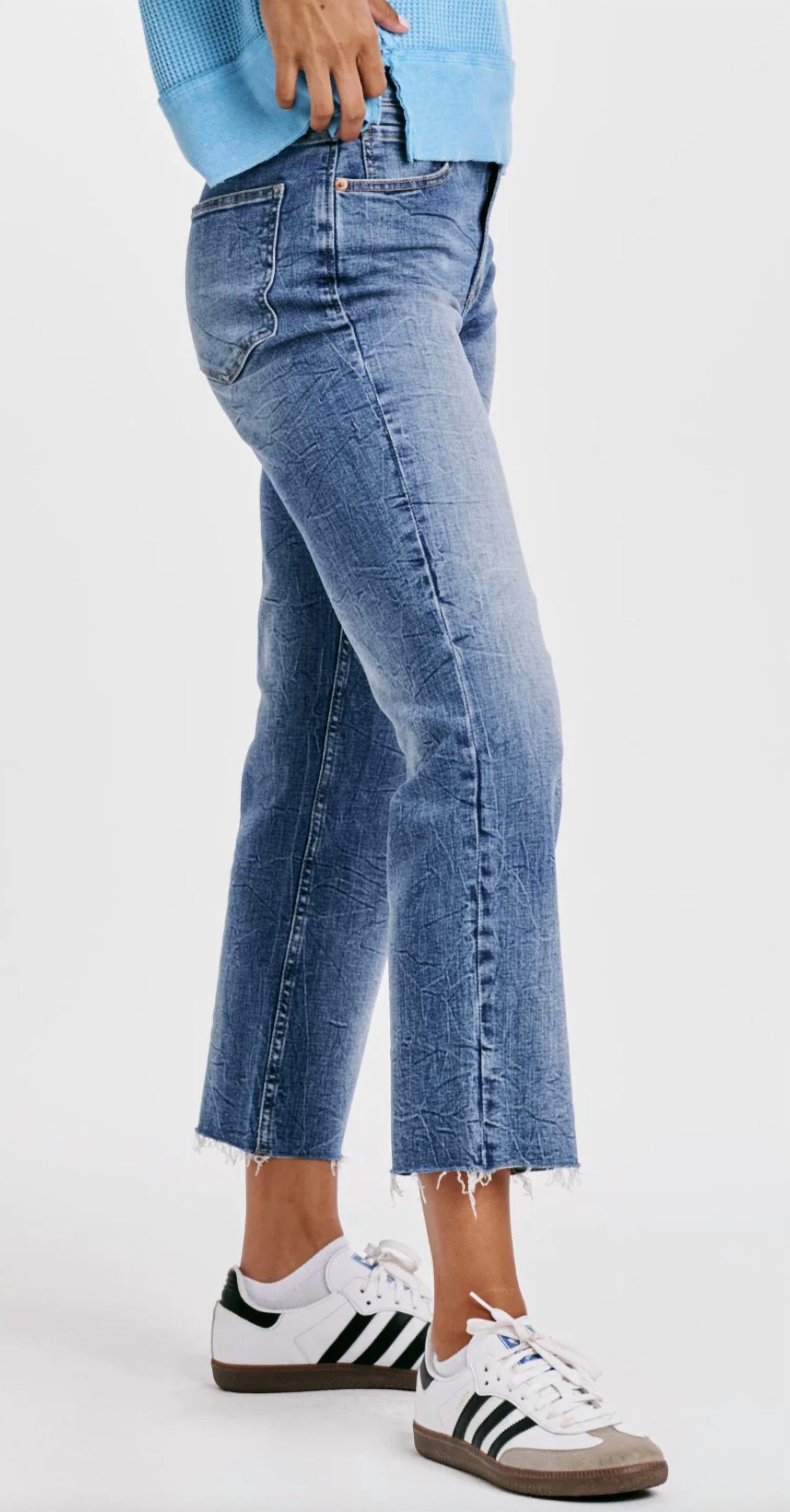Dear John Denim - 90s Super High Rise Ankle Straight Jeans