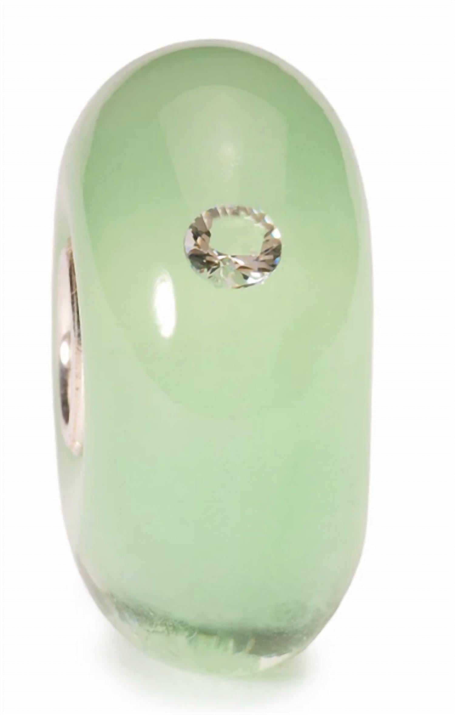 Trollbeads Women's Hope Glass Bead Charm in green - women's accessory