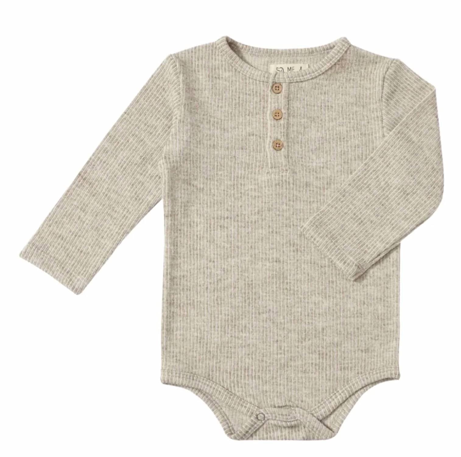 Me & Henry - Kids Aynor Heathered Onesie