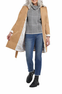 Tribal - Nedra Long Sleeve Trench Coat