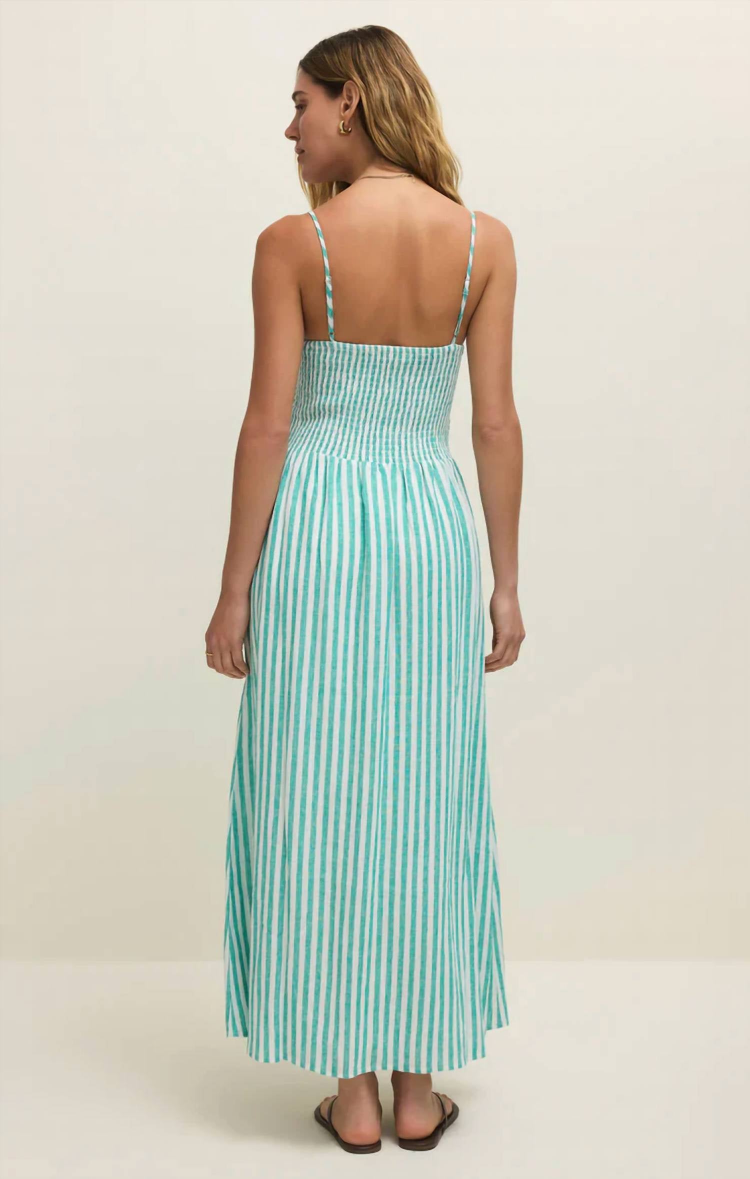 Z Supply - Bayside Stripe Linen Maxi Dress