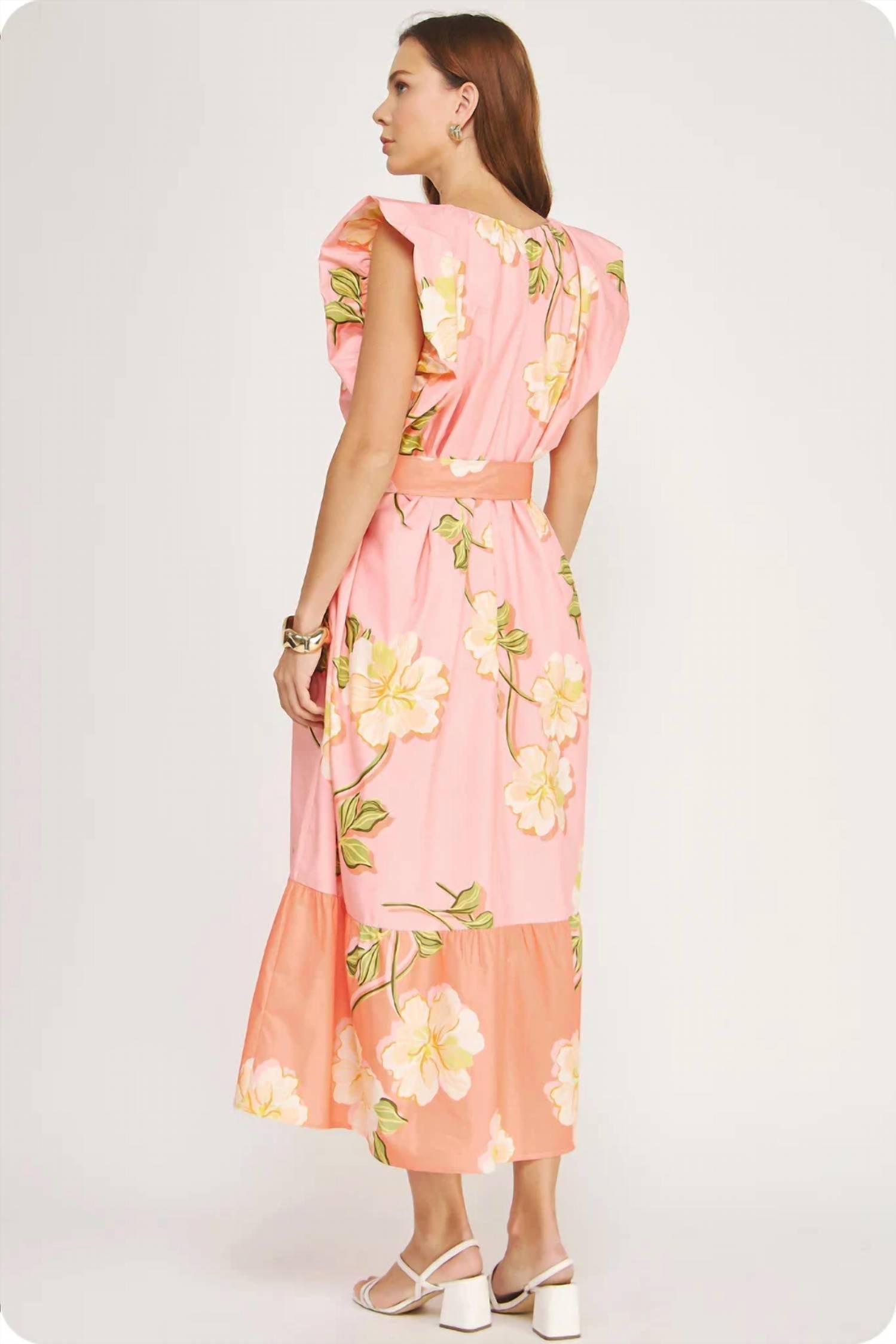 Strut & Bolt - Ruffle Tiered Midi Dress