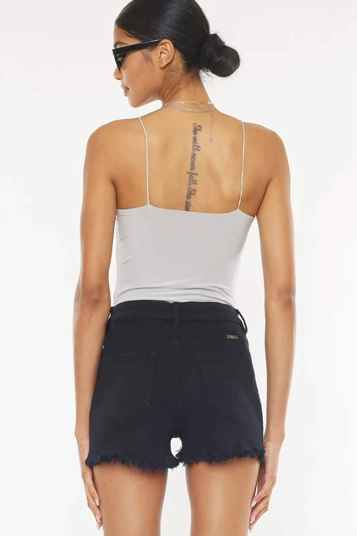 Kancan - High Rise Shorts