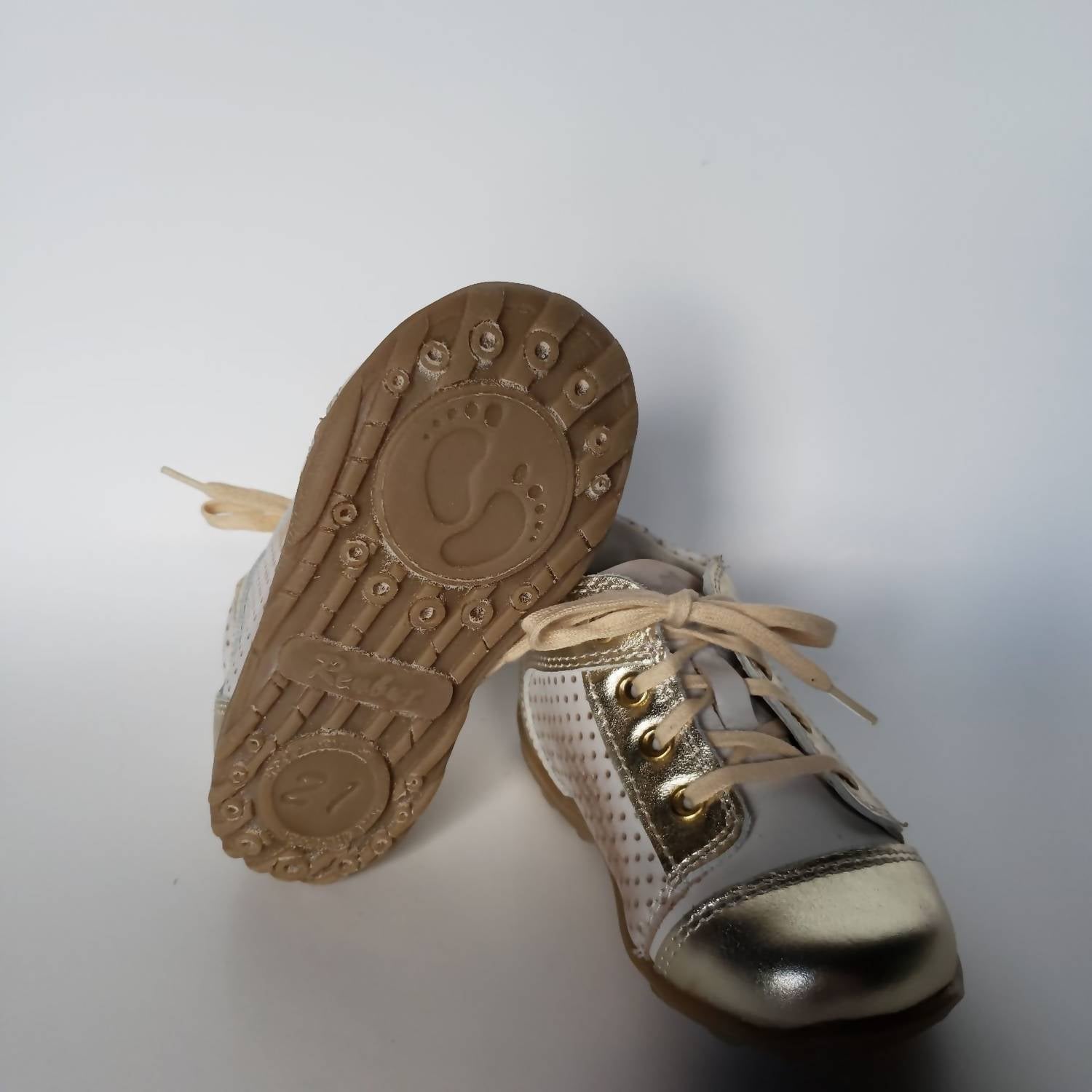 Renbut Shoes - Girl's Leather Lace-up Oxford Shoe