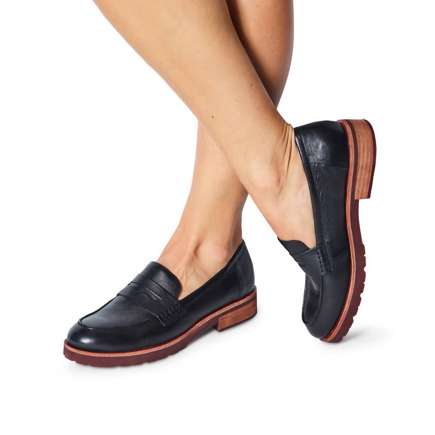 KORK-EASE Women's Carlisle Loafer in black - women's flats - view 4