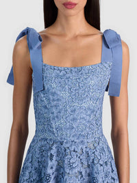 Alice + Olivia - ROSALEE LACE BUSTIER DRESS