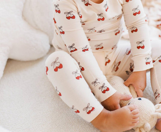 Quincy Mae - Girls' Bamboo Pajama Set